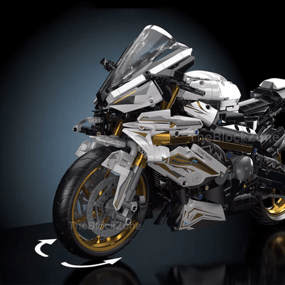 German Performance Bike Model 2044pcs 1:5 Scale - RBrickstem®