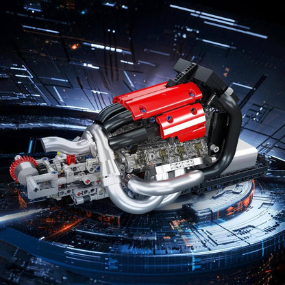 Grand Prix Race Car Engine 979Pcs - RBrickstem®