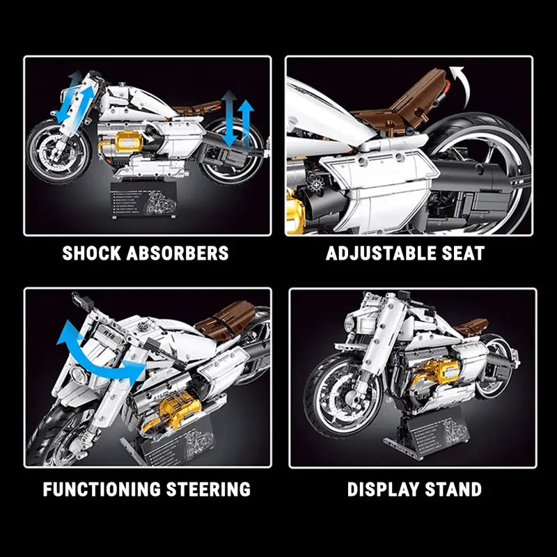 The Modern Cruiser 1671pcs - RBrickstem®