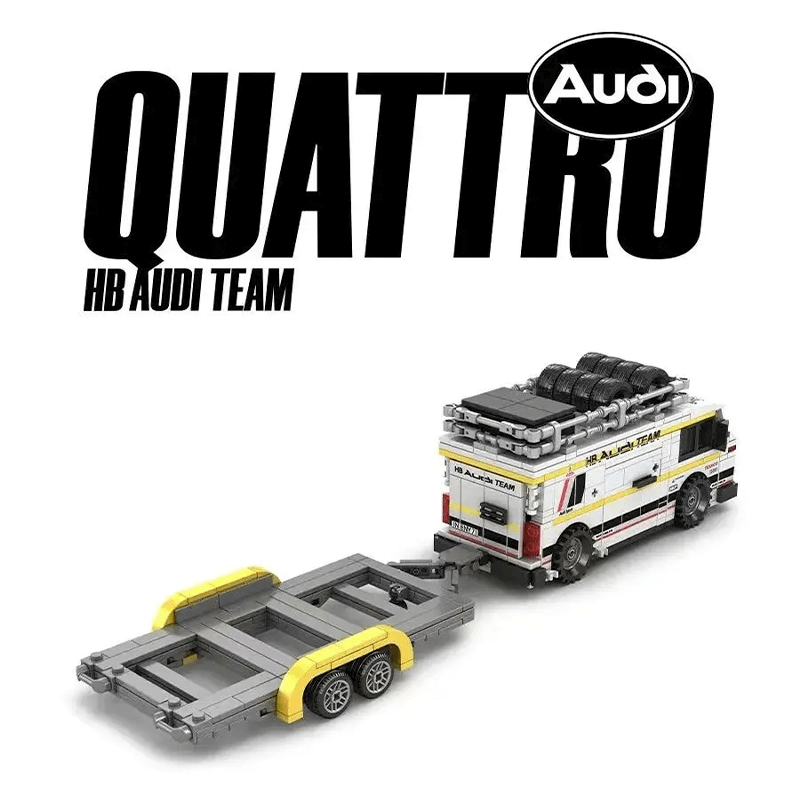 HB Audi WRC Team 1361pcs - RBrickstem®