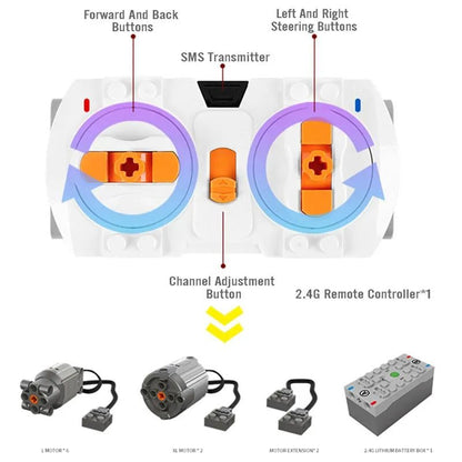 Heavy Duty Bundle 8342pcs - RBrickstem®