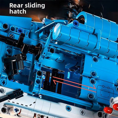 Heavy - Duty Military Helicopter 1710Pcs - RBrickstem®