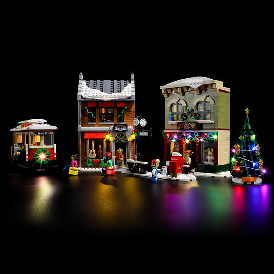 Light Kit For Holiday Main Street 10308-Briksmax - RBrickstem®