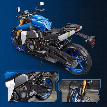 Japanese Motorbike 2045pcs - RBrickstem®
