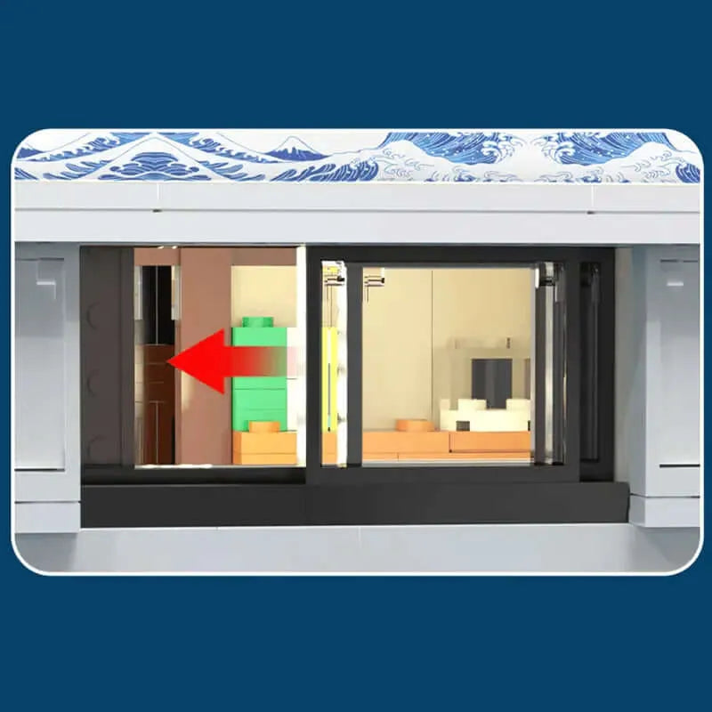 Japanese Sushi Shop 1664pcs - RBrickstem®