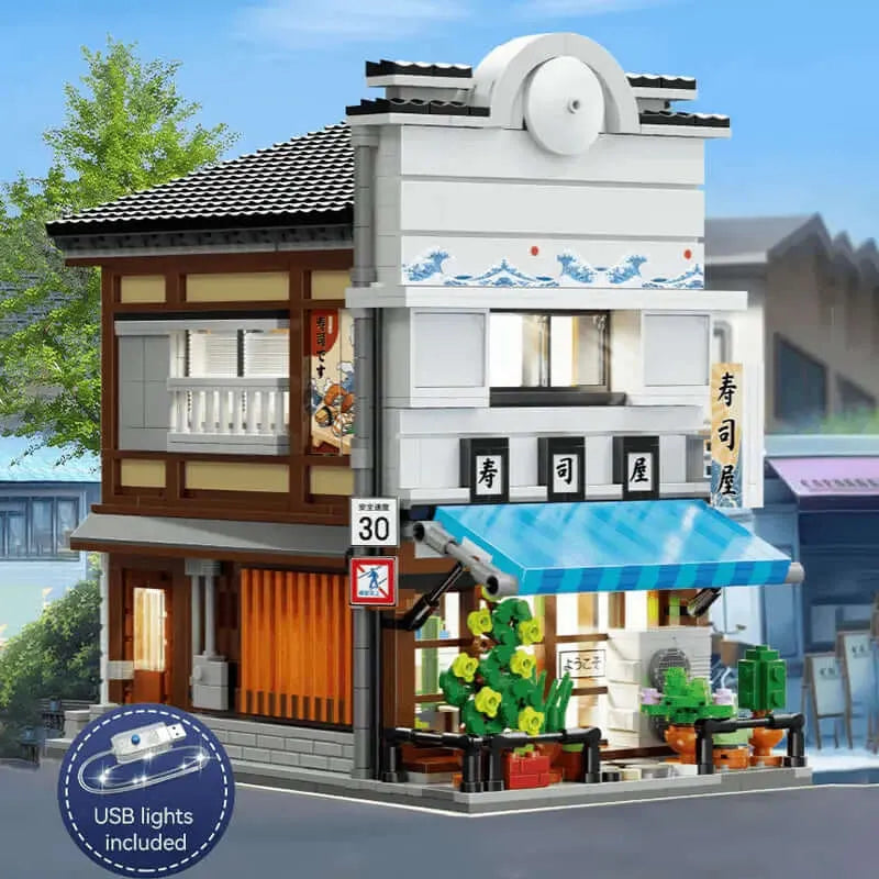 Japanese Sushi Shop 1664pcs - RBrickstem®