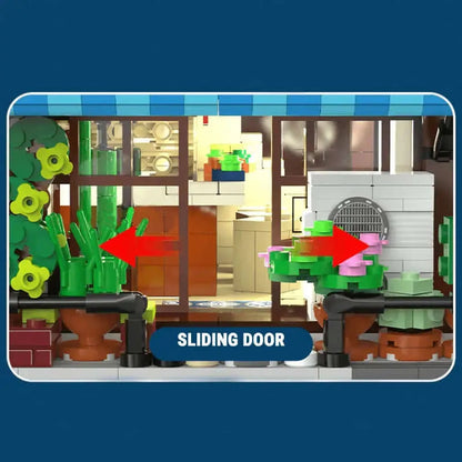 Japanese Sushi Shop 1664pcs - RBrickstem®