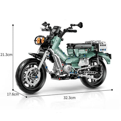 JDM 125cc Bike 627pcs - RBrickstem®