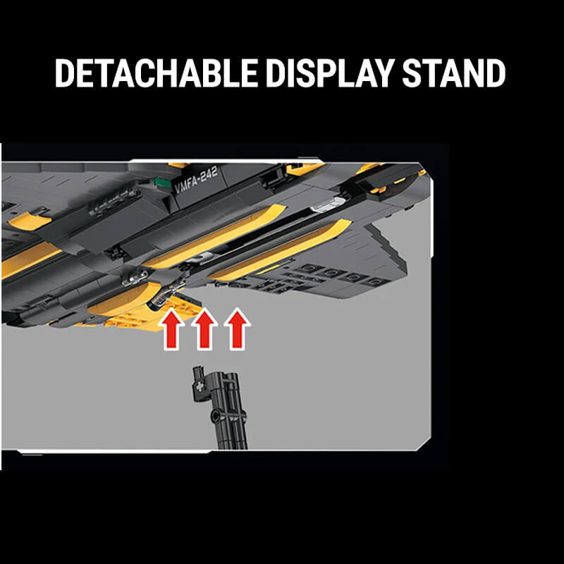 F-35B Lightning ll Black Edition 1267Pcs