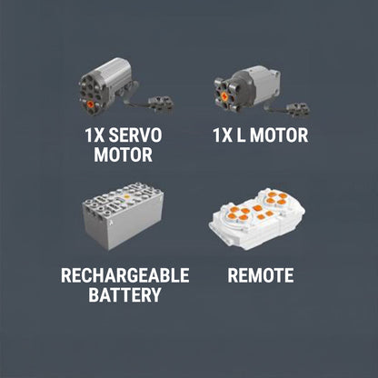 Remote Controlled V12 Italian Bull V2 1888Pcs