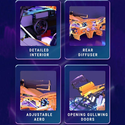 Limited Edition British Hypercar 1919Pcs - RBrickstem®