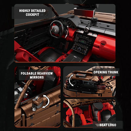 Limited Edition Bronze Maserati GranTurismo 5479PCS - RBrickstem®