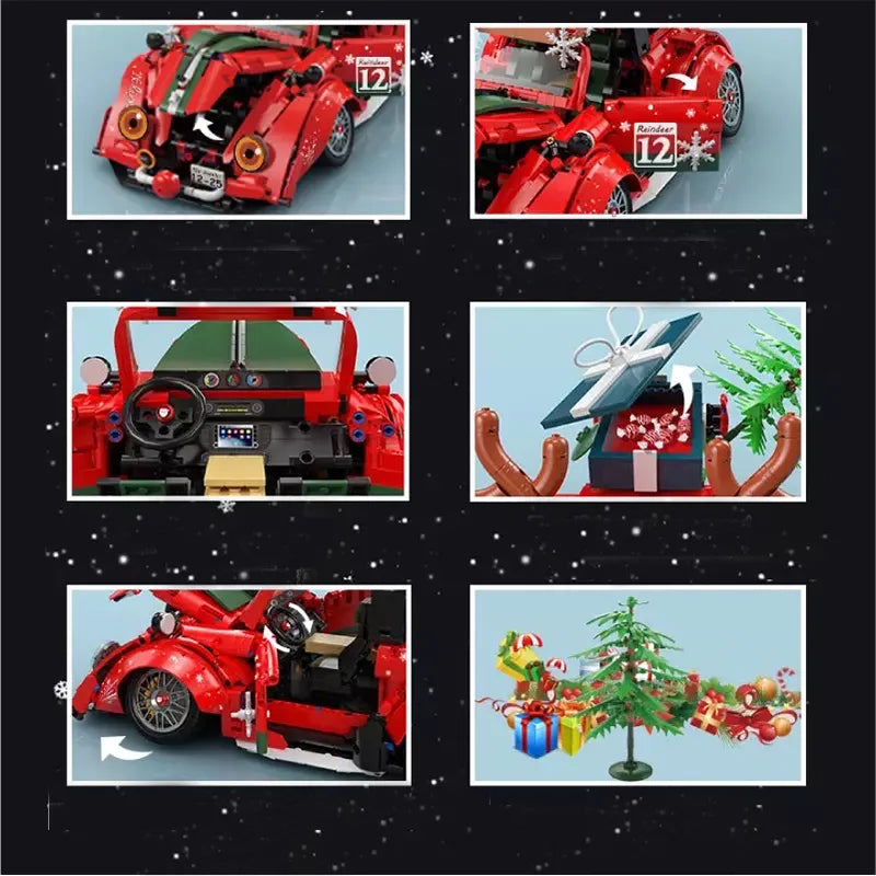 Limited Edition Santa's Underground Ride 2869pcs - RBrickstem®