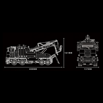 Remote Controlled Tow Truck 1497pcs mySite