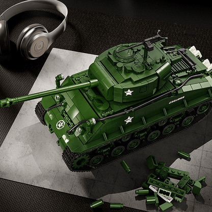 M4 Sherman Tank 1681PCS - RBrickstem®