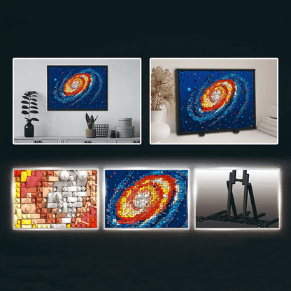 Milky Way 2437Pcs 3D Brick Model - RBrickstem®