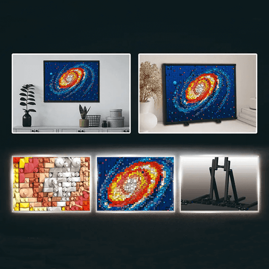 Milky Way 2437Pcs 3D Brick Model - RBrickstem®