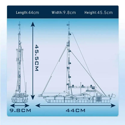 Modern Ocean Cruiser 766pcs