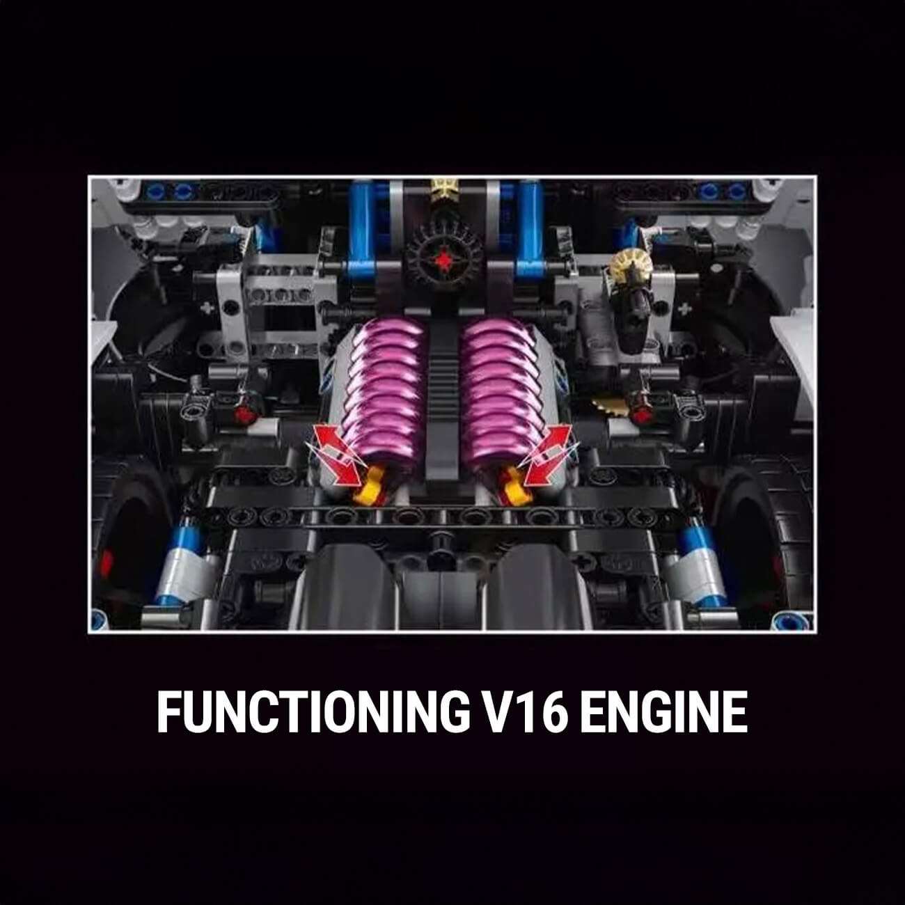 The Ultimate V16 Speed Demon 4015Pcs