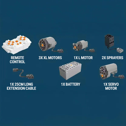 The Ultimate V16 Speed Demon 4015Pcs