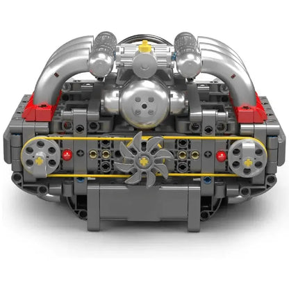 Motorised Flat 6 Engine 608pcs - RBrickstem®