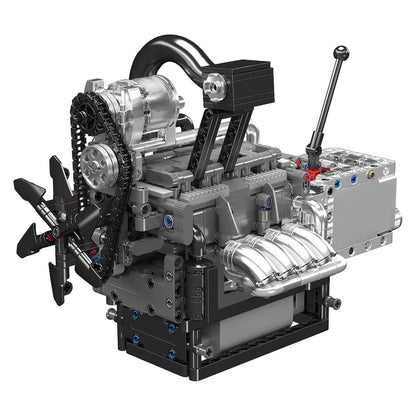 Motorised Rotary Engine 1129Pcs - RBrickstem®