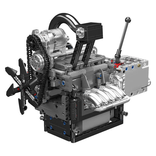 Motorised Rotary Engine 1129Pcs - RBrickstem®