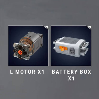 Motorised Rotary Engine 1129Pcs - RBrickstem®