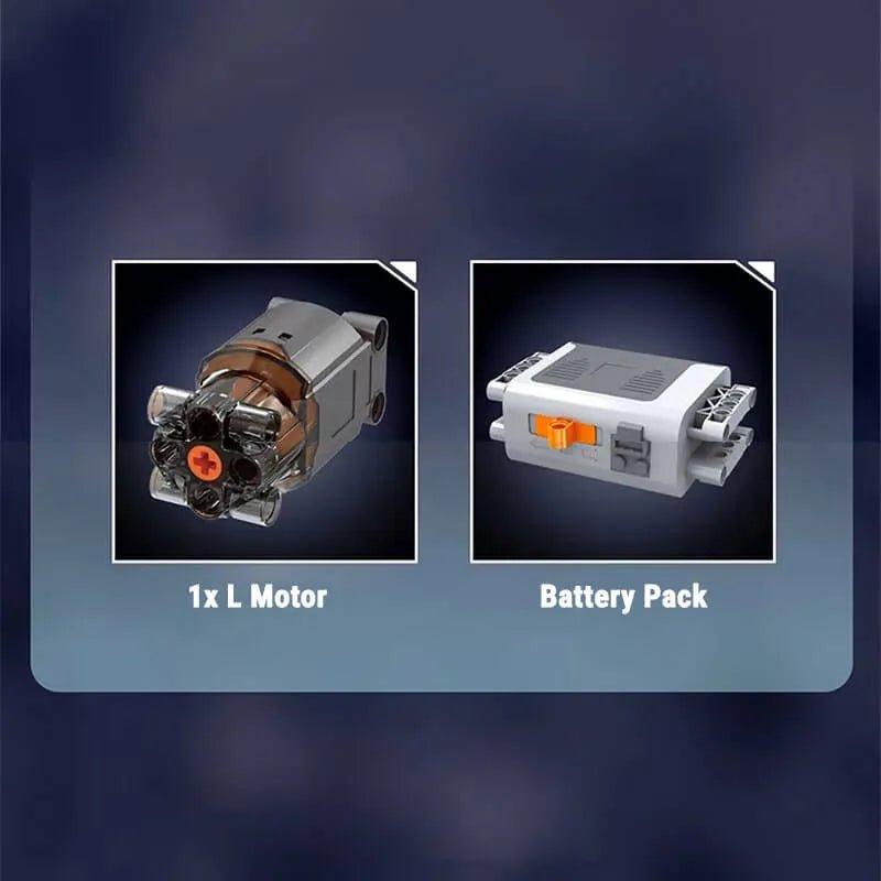 Motorised Ski Resort 2180pcs - RBrickstem®