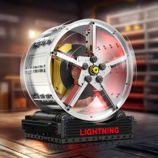 Motorised Supercar Wheel Display 577Pcs - RBrickstem®