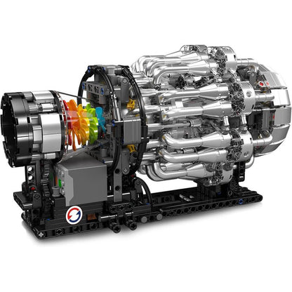 Motorised Turbofan Engine 1213PCS - RBrickstem®