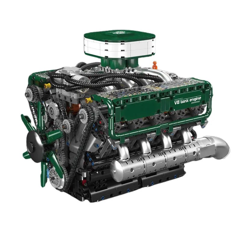 Motorised V8 Tank Engine 2249pcs - RBrickstem®