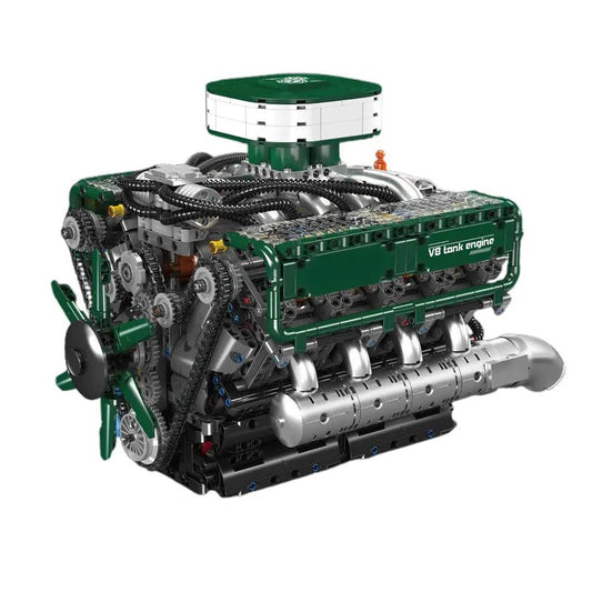 Motorised V8 Tank Engine 2249pcs - RBrickstem®