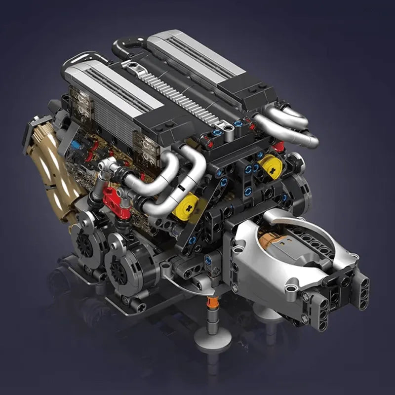 Motorised W16 Engine 951pcs - RBrickstem®