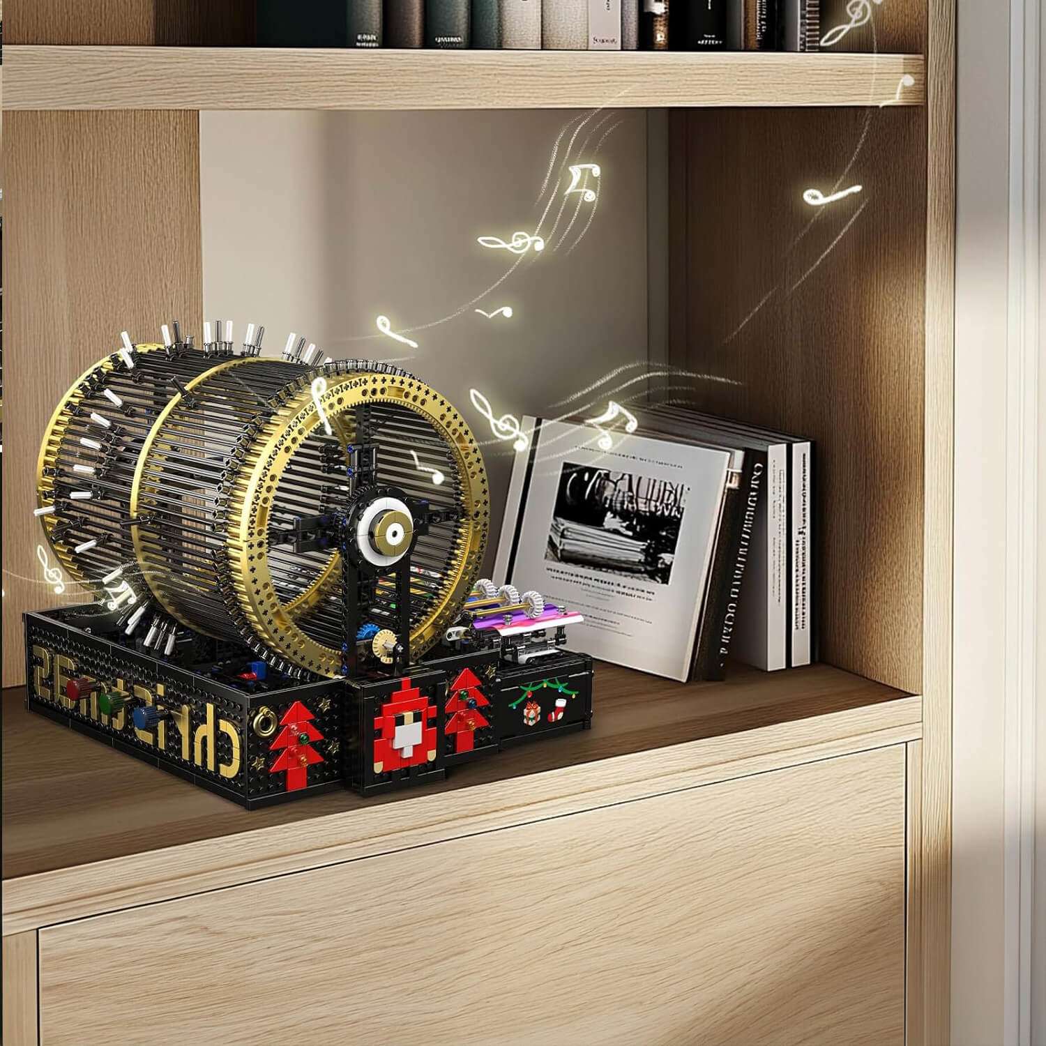 Motorised Festive Music Box 2343Pcs