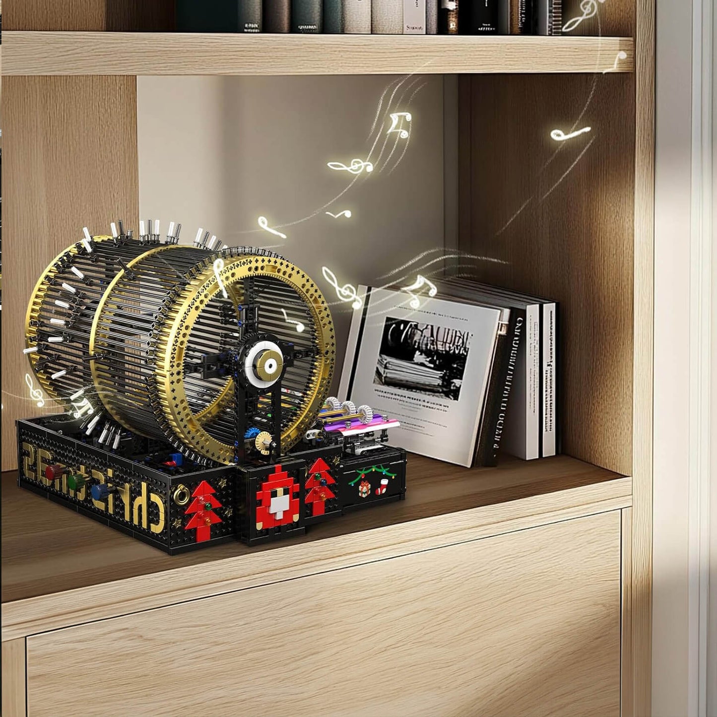 Motorised Festive Music Box 2343Pcs