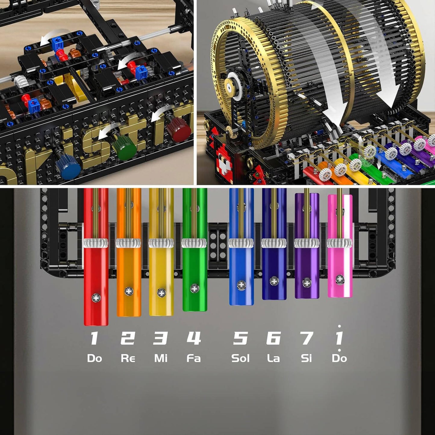 Motorised Festive Music Box 2343Pcs