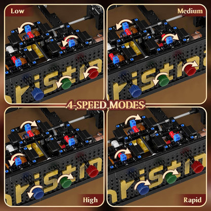 Motorised Festive Music Box 2343Pcs