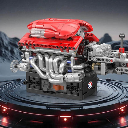Naturally Aspirated V12 Italian Engine 862PCS - RBrickstem®