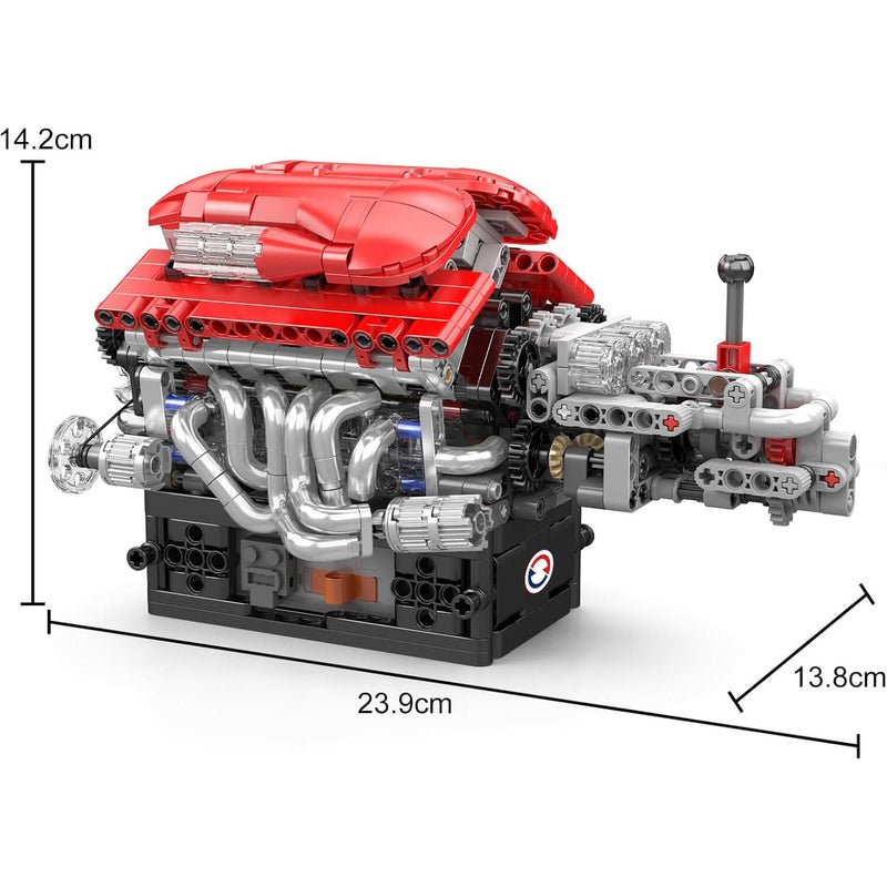 Naturally Aspirated V12 Italian Engine 862PCS - RBrickstem®