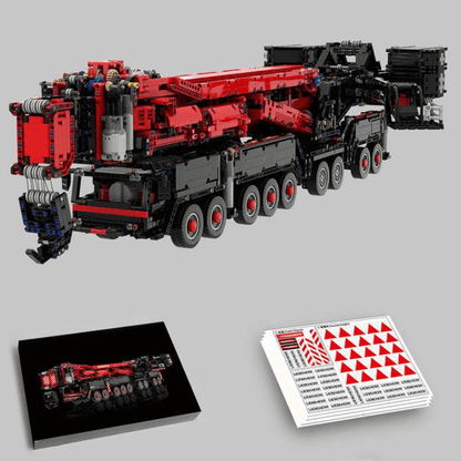 Red Edition Remote Controlled Crane 9176pcs mySite