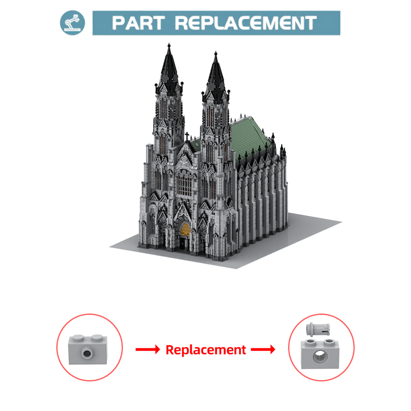 Cologne Cathedral 29,682pcs mySite