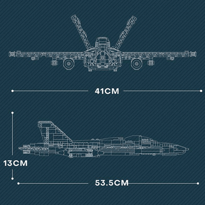 The Mega Fighter Jet Bundle 7846pcs mySite