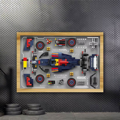 Pole Position Display 737Pcs