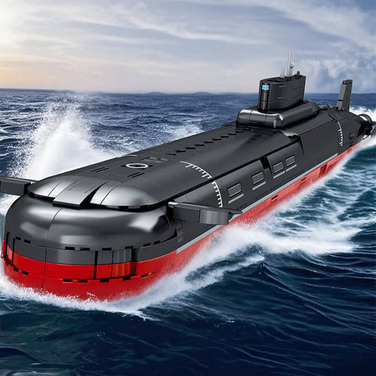 Project 941 Akula Nuclear Submarine 2894Pcs - RBrickstem®