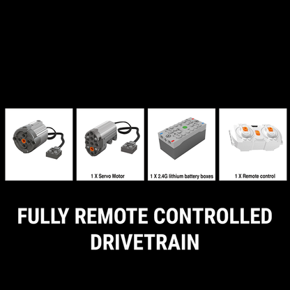 Audi Rally Quattro S1 Group B 1984 | 1:8 Scale 3886 pcs - RBrickstem®