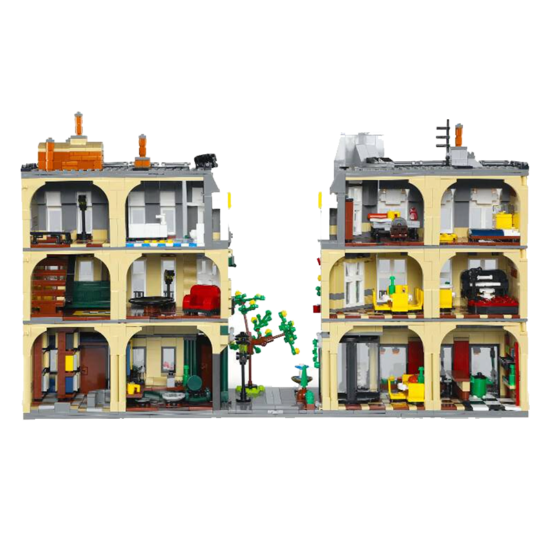 Parisian Street Architecture 3229pcs mySite