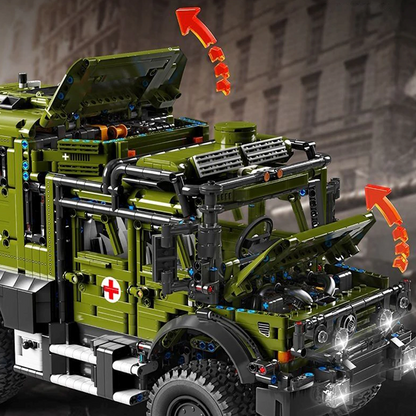 Armoured Military Ambulance 3849pcs mySite