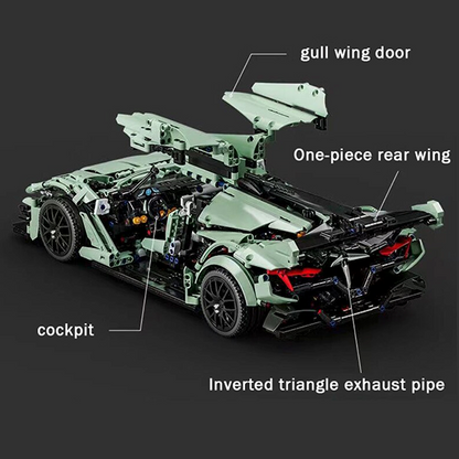 The Intense Emotion Hypercar 2815pcs mySite