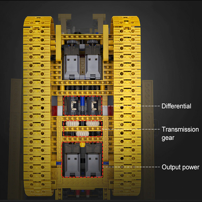 Remote Controlled Goliath Bulldozer 2825pcs mySite